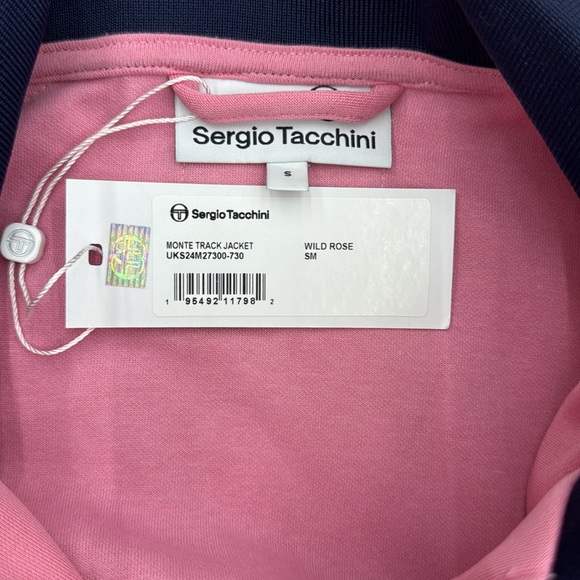 Sergio Tacchini MONTE TRACK JACKET ARCHIVIO- WILD ROSE pink Track suit set - Picture 14 of 14